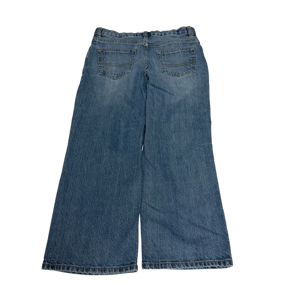 OshKosh Bgosh Kids Classic Straight Blue Jeans Medium Wash‎ Denim Boys 7 Husky